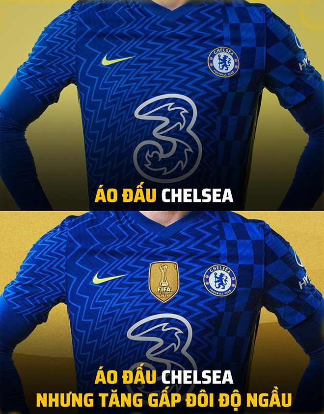 Áo đấu của Chelsea sau khi vô địch&nbsp;FIFA Club World Cup.