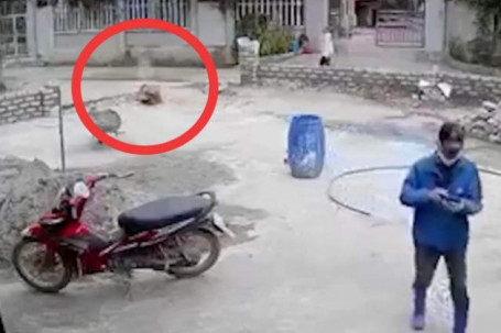 Camera ghi cảnh nổ súng bắn vợ chồng hàng xóm trước khi tự sát ở Thái Nguyên
