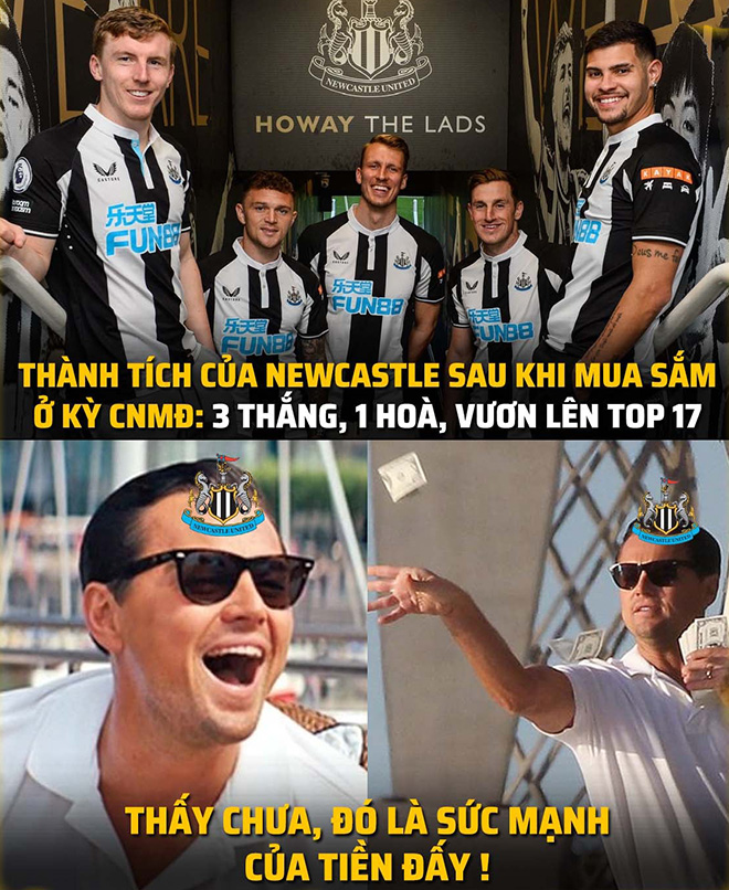 Sức mạnh của tiền là như thế này nhé.
