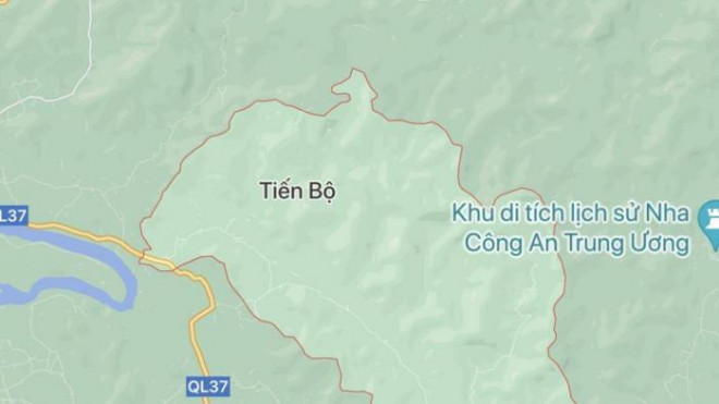 Vị trí xã Tiến Bộ, huyện Yên Sơn, tỉnh Tuyên Quang