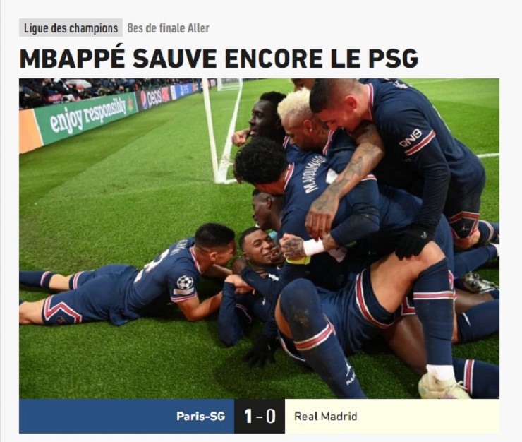 Tờ&nbsp;L’equipe: "Mbappe lại thêm một lần&nbsp;giải cứu PSG"