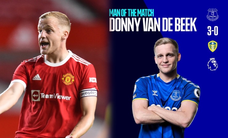 Van De Beek gây ấn tượng mạnh mẽ với các đồng đội mới ở Everton