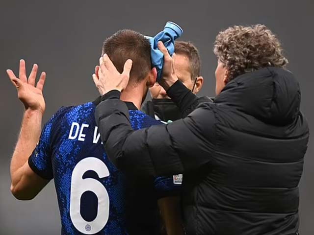 Bóng đá - Sốc cầu thủ Inter Milan mờ mắt vì chấn động não được tiếp tục thi đấu