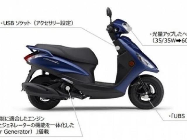 Thế giới xe - Yamaha tung xe ga đối đầu SH Mode, thiết kế khá đặc biệt