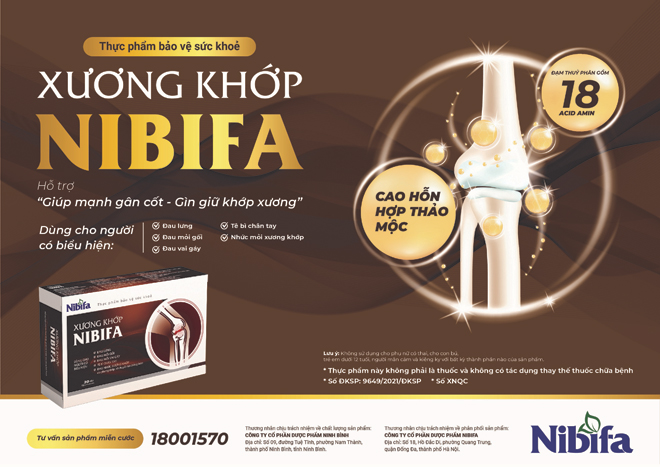 Xương khớp Nibifa – Sản phẩm ưu việt dành cho người thoái hóa khớp - 2
