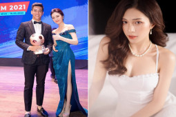 Bạn trẻ - Cuộc sống - Nhan sắc xinh như nàng thơ của nữ MC "Quả Bóng Vàng 2021"