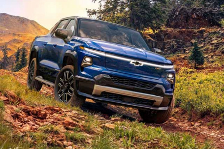 Xe bán tải điện Chevrolet Silverado trình làng thị trường quê nhà