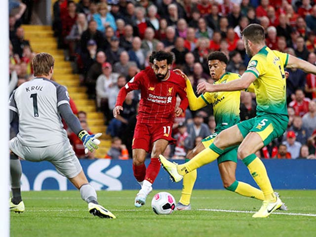 Bóng đá - Trực tiếp bóng đá Liverpool - Norwich: Chiến thắng quan trọng của "Lữ đoàn đỏ" (Hết giờ)