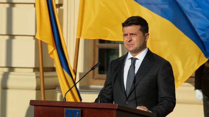 ​Tổng thống Ukraine Volodymyr Zelensky