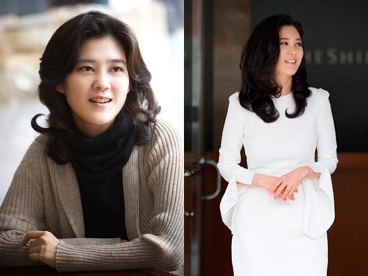 Lee Boo-jin, 49 tuổi là con gái thứ 2 của Chủ tịch tập đoàn Samsung Lee Kun-hee 
