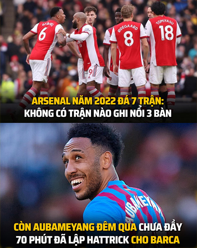 Giờ thì hiểu tại sao anh chia tay Arsenal rồi đấy.