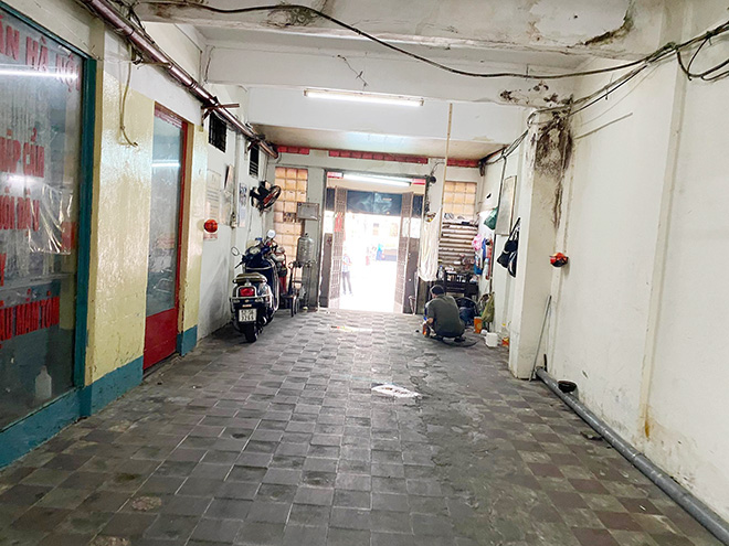 Hiện người dân ra vào bình thường.