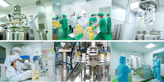 Hình ảnh nhà máy sản xuất của công ty Dược Mỹ phẩm Homydo Việt Nam