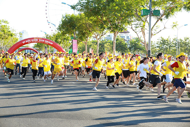 Hoạt động thể thao sôi nổi tại Sun Group