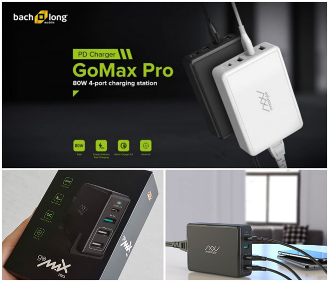 Cốc sạc Innostyle Gomax Pro 80W hiện đang được giảm đến 32% tại Bạch Long Mobile, thêm ưu đãi từ Shopee Scan &amp; Pay là được chốt đơn với giá siêu hạt dẻ!