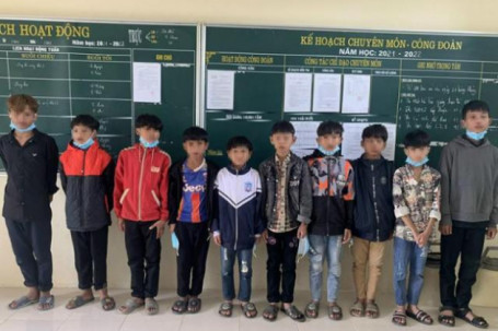 Nhóm người ném đá "khủng bố" tàu hỏa là 10 học sinh ở Quảng Bình