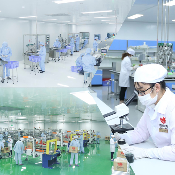 Đội ngũ nhân công tận tình và cơ sở máy móc hiện đại