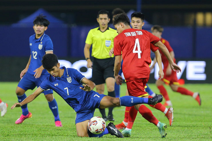 Video bóng đá U23 Việt Nam - U23 Thái Lan: Tuyệt tác mở điểm, hân hoan vào bán kết - 1