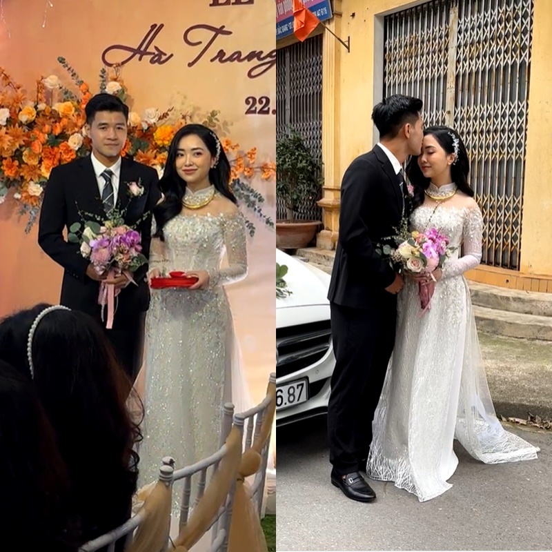 Đám cưới của Hà Đức Chinh và hot girl 9X gây xôn xao mạng xã hội - 5