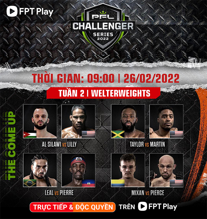PFL MMA, giải võ thuật có cơ chế xếp hạng độc nhất MMA thế giới - 5