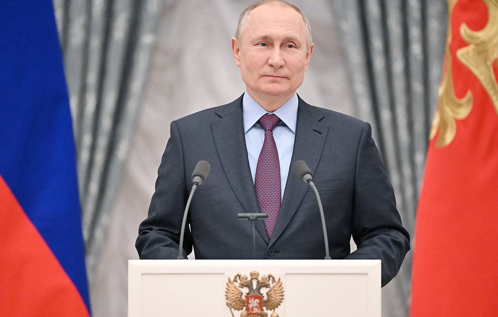 Tổng thống Nga Putin giữ nguyên yêu cầu Ukraine từ bỏ gia nhập NATO (ảnh: TASS)