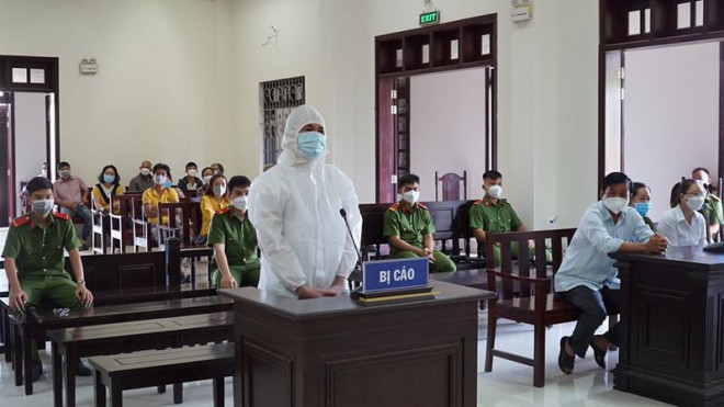 Bị cáo Đặng Thanh Tâm tại toà. Ảnh: T.M