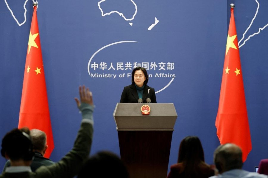 Hoa Xuân Oánh – phát ngôn viên Bộ Ngoại giao Trung Quốc (ảnh: CNN)