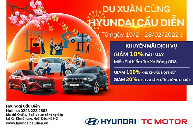 Du xuân cùng Hyundai Cầu Diễn - 1