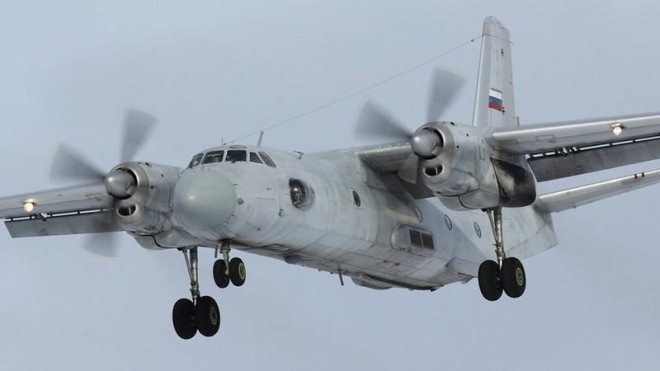 Máy bay vận tải chiến thuật Antonov An-26. Ảnh: IGOR DVUREKOV