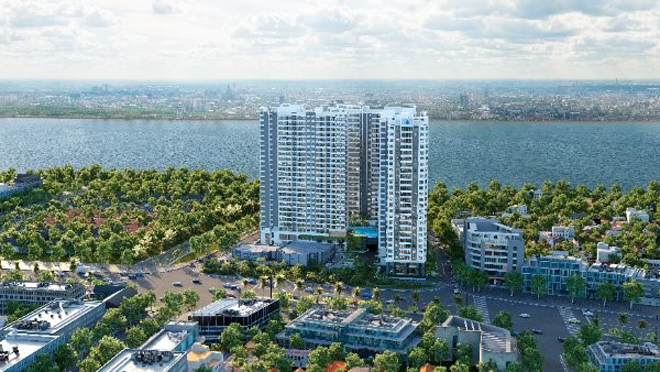 The Rivana có vị trí ngay mặt tiền đường quốc lộ 13, cách TP.HCM vài phút giá chỉ từ 31 triệu/m2