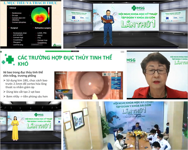 Với tinh thần học hỏi, trao đổi kinh nghiệm chuyên môn, rất nhiều câu hỏi và thảo luận sôi nổi diễn ra trong chương trình Hội nghị.