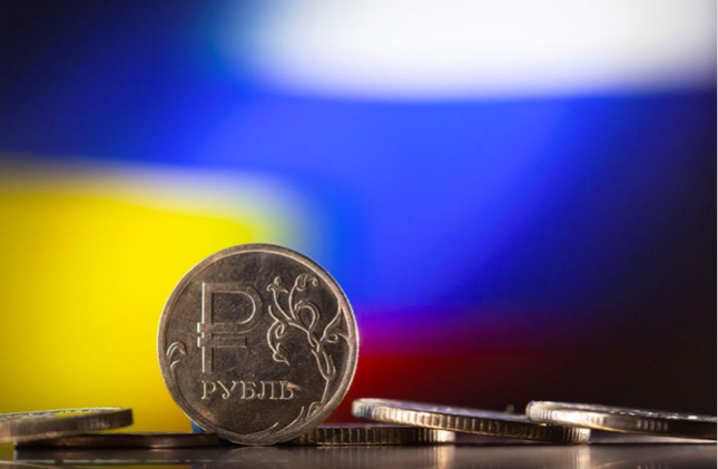Đồng rúp của Nga. (Ảnh: Reuters)
