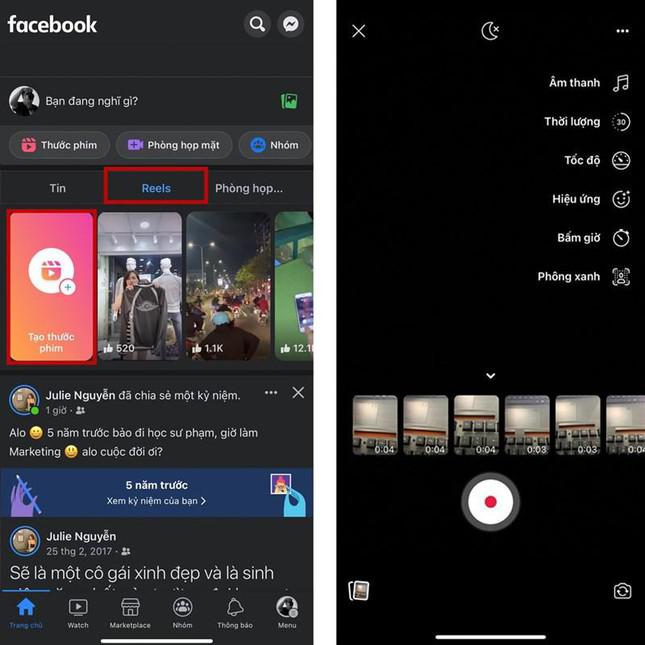 Cách tạo phim ngắn bằng tính năng Facebook Reels cực hay - 1