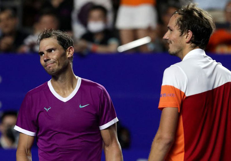 Nadal liên tiếp thắng Medvedev ở cả Australian Open và Mexican Open mùa này
