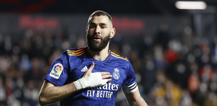 Benzema ghi bàn quan trọng cho Real Madrid cuối trận