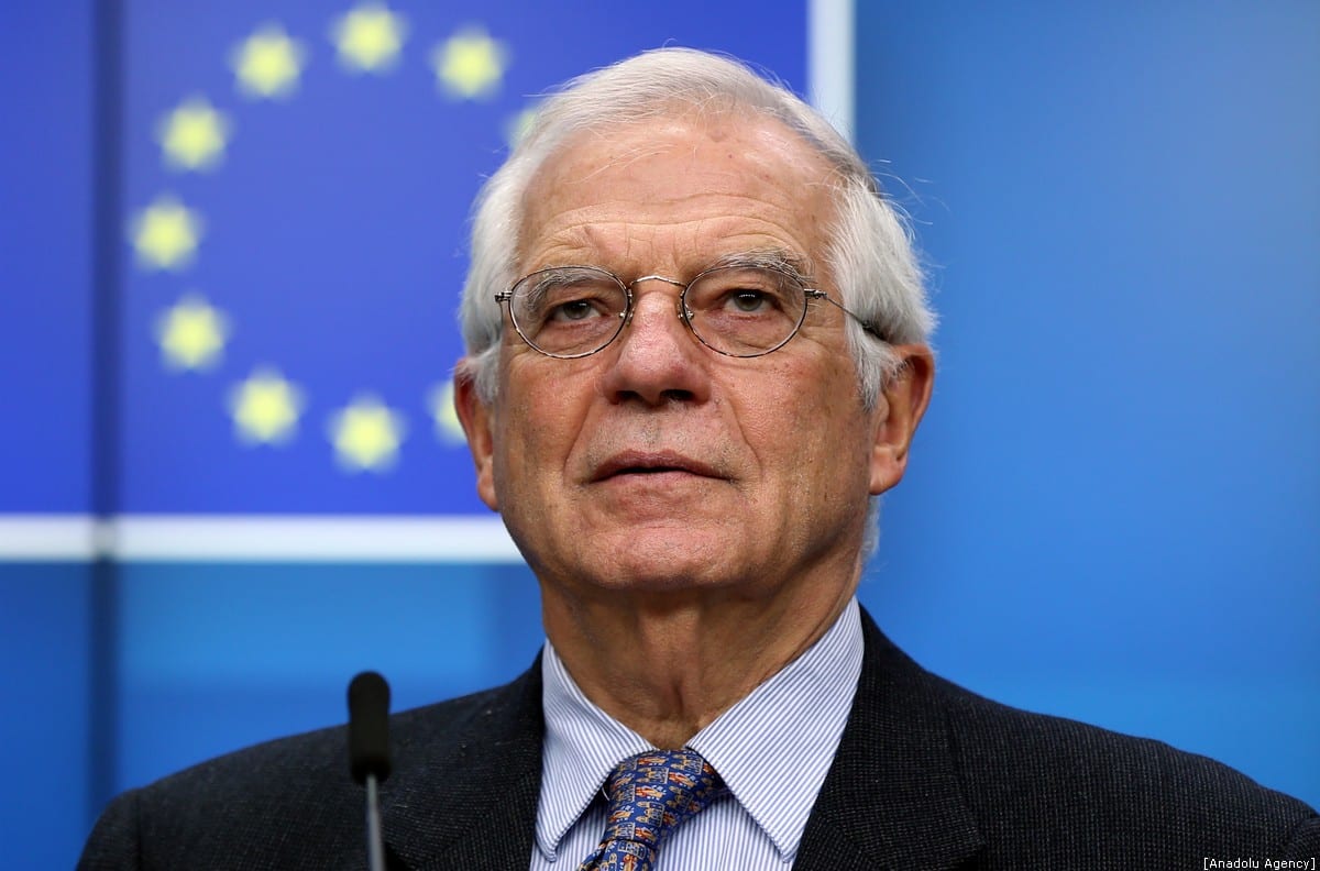 ông Josep Borrell, đại diện cấp cao phụ trách chính sách an ninh - đối ngoại của Liên minh châu Âu (EU). Ảnh: AA