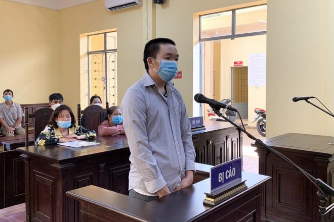 Bị cáo Phong tại tòa-Ảnh:ĐT