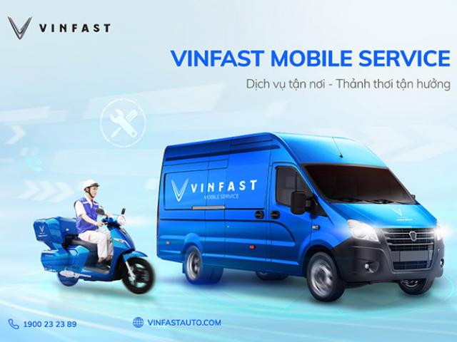 Thế giới xe - Dịch vụ Mobile Service cho xe máy điện của VinFast chinh phục người tiêu dùng Việt