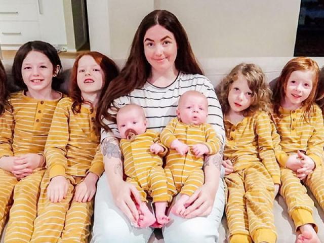 Bạn trẻ - Cuộc sống - Bà mẹ 27 tuổi “chóng mặt” chăm sóc 8 đứa con