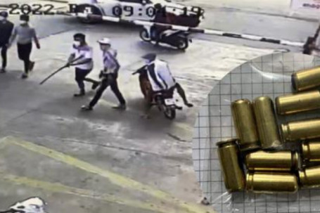Clip 2 nhóm hỗn chiến, nổ súng rúng động Biên Hoà: Thu giữ hơn 10 vỏ đạn