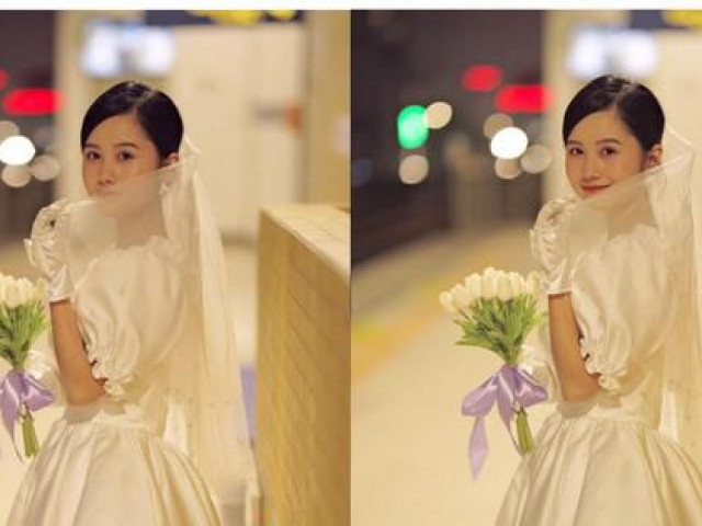 Bạn trẻ - Cuộc sống - Đóng vai cô dâu, nữ sinh trường Đại học Mở khiến nam sinh nhung nhớ