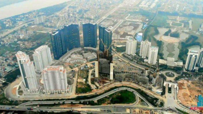 Nhiều khu đất quy hoạch nhà ở xã hội trong khu đô thị Ciputra bị thay đổi mục đích, nâng tầng