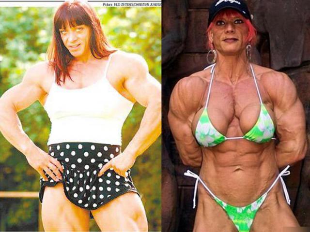 Thể thao - Nữ lực sĩ cơ bắp nhất thế giới, bắp tay to như "người khổng lồ"