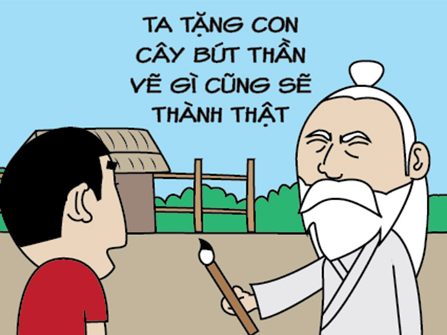 Tranh vui - Chàng trai nghèo được tặng bút thần và giấc mơ "lạc lối"