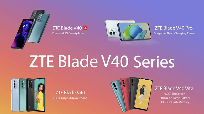 Ra mắt ZTE Blade V40 Series pin "khủng, giá cực cạnh tranh - 1
