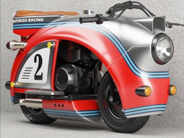 Thế giới xe - Chiêm ngưỡng chiếc minibike độ phong cách "tuk tuk"
