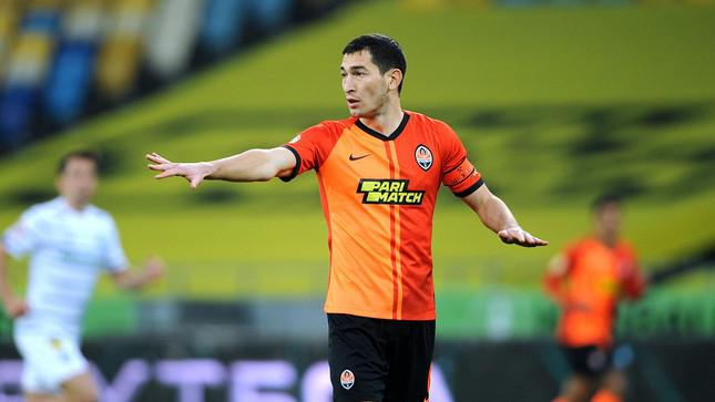 Taras Stepanenko trong màu áo Shakhtar Donetsk. (Ảnh: Getty Images)
