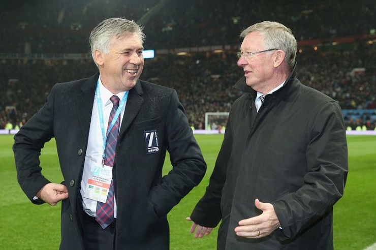 Sir Alex và Ancelotti có mối quan hệ rất thân thiết