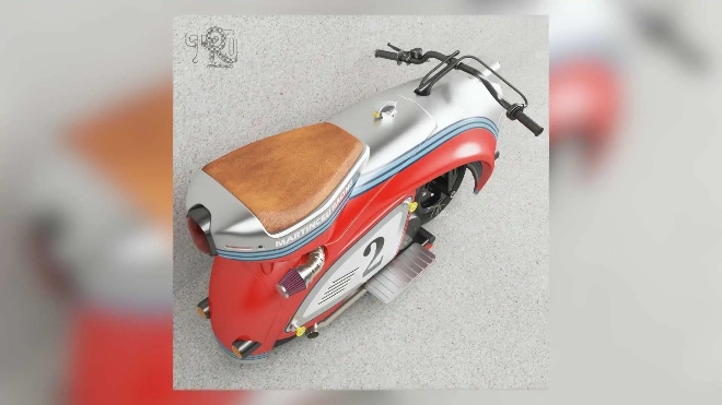 Chiêm ngưỡng chiếc minibike độ phong cách "tuk tuk" - 5