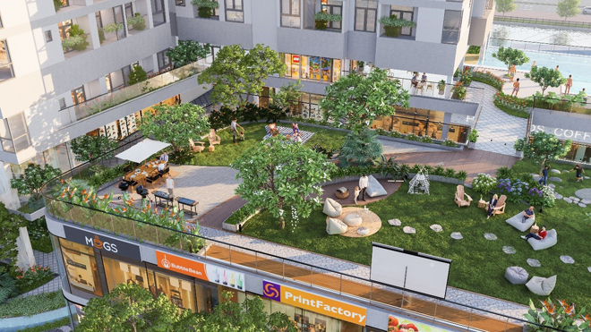 Sức hút của dự án D-Aqua đến từ vị trí view sông đắt giá và hệ tiện ích độc bản, đa dạng bậc nhất trong khu vực